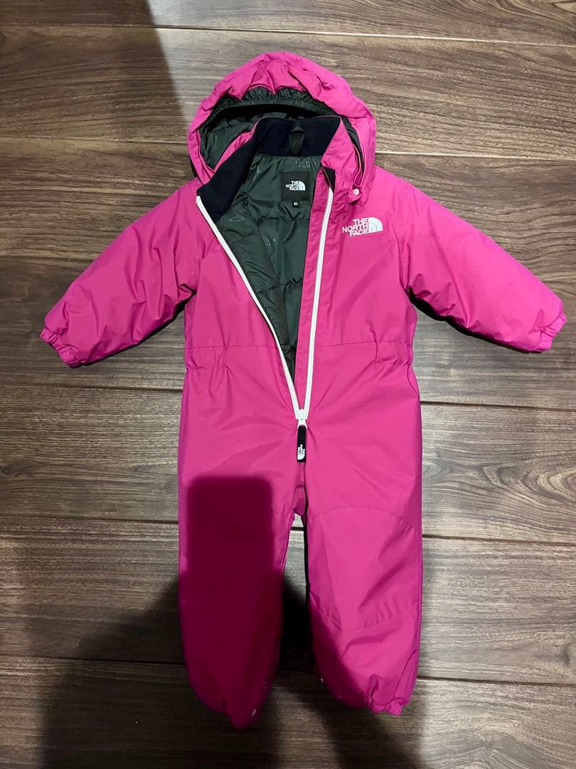 THE NORTH FACE 子ども用スキーウェア 80サイズ ピンク
