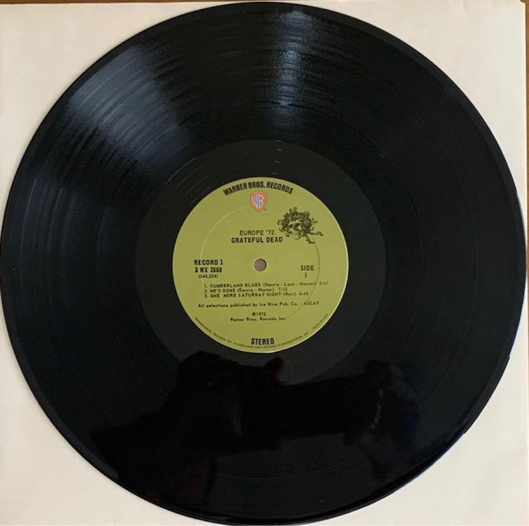 【中古LP】Grateful Dead『Europe '72』USオリジナル盤