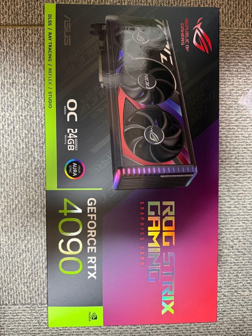 グラフィックボード・グラボ・ビデオカード ROG STRIX GeForce RTX 4090 OC 24GB