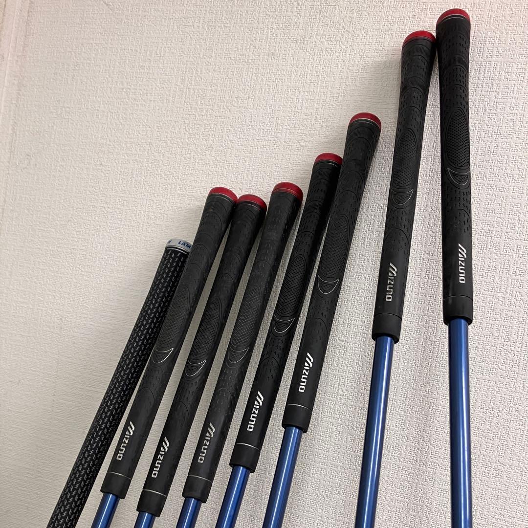 ミズノ ジュニア ゴルフクラブ 120cmタイプ 8本セット バッグ付 USED