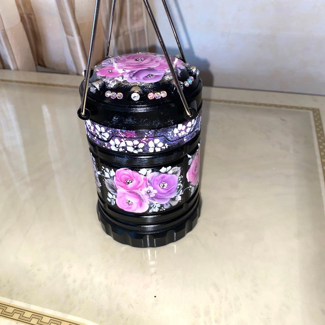 2026年度手帳 サーキュレーター　ランタン　薔薇　手描き