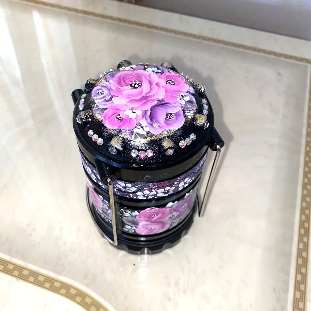 2026年度手帳 サーキュレーター　ランタン　薔薇　手描き