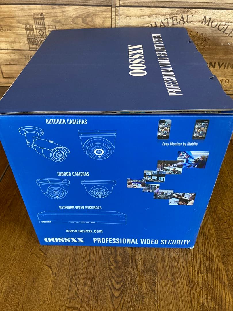 10インチモニター&ワイヤレス防犯カメラセット6台　IP67 防水防塵　屋内屋外