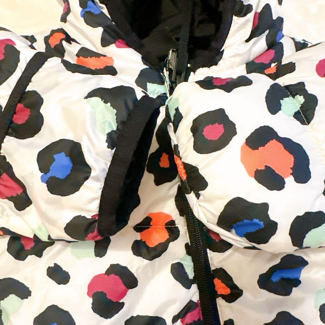 BURTON ベビー　ホワイト・レオパード柄　スノーウェア　75cm