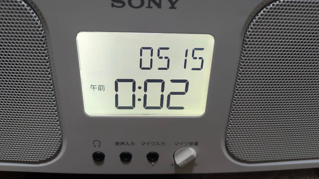 SONY CDラジオカセットレコーダー CFD-S401 2018年製