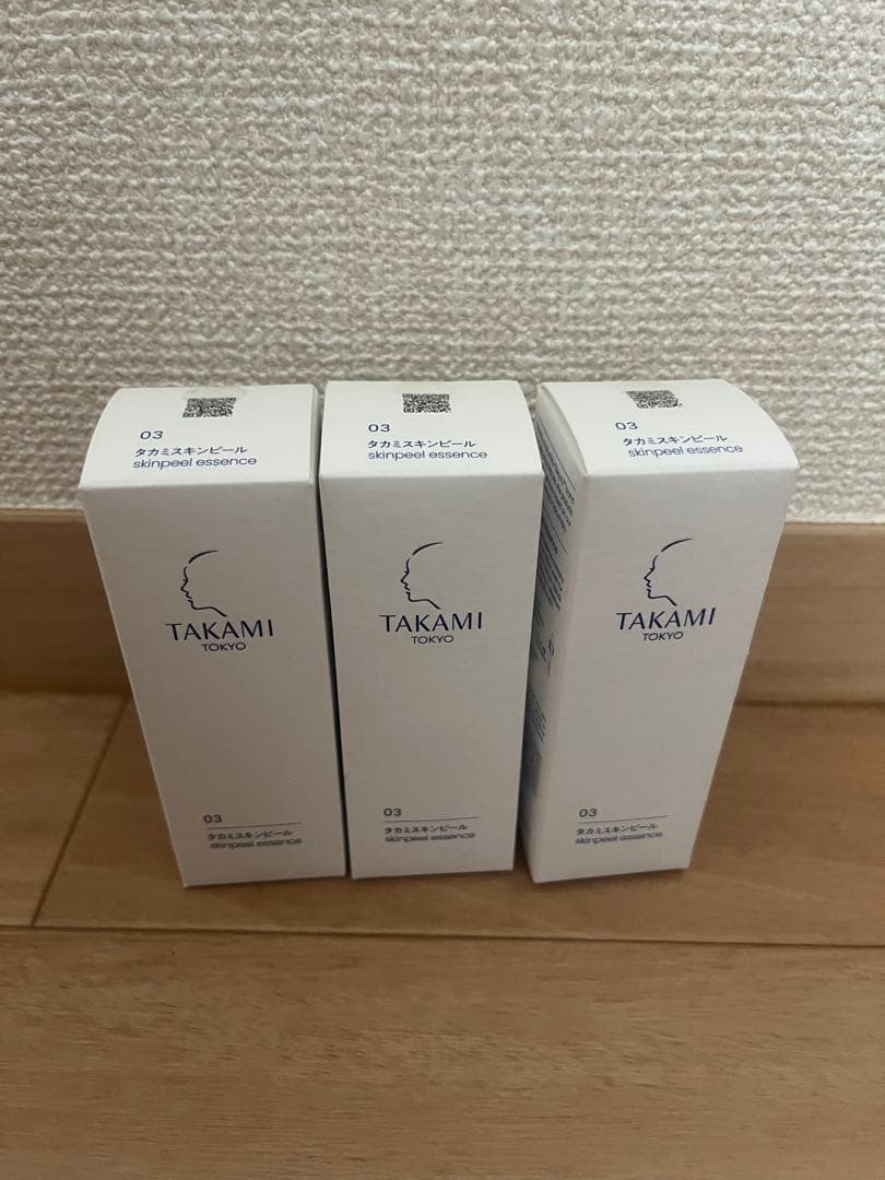 正規品です！TAKAMI スキンピールエッセンス 03 3本セット