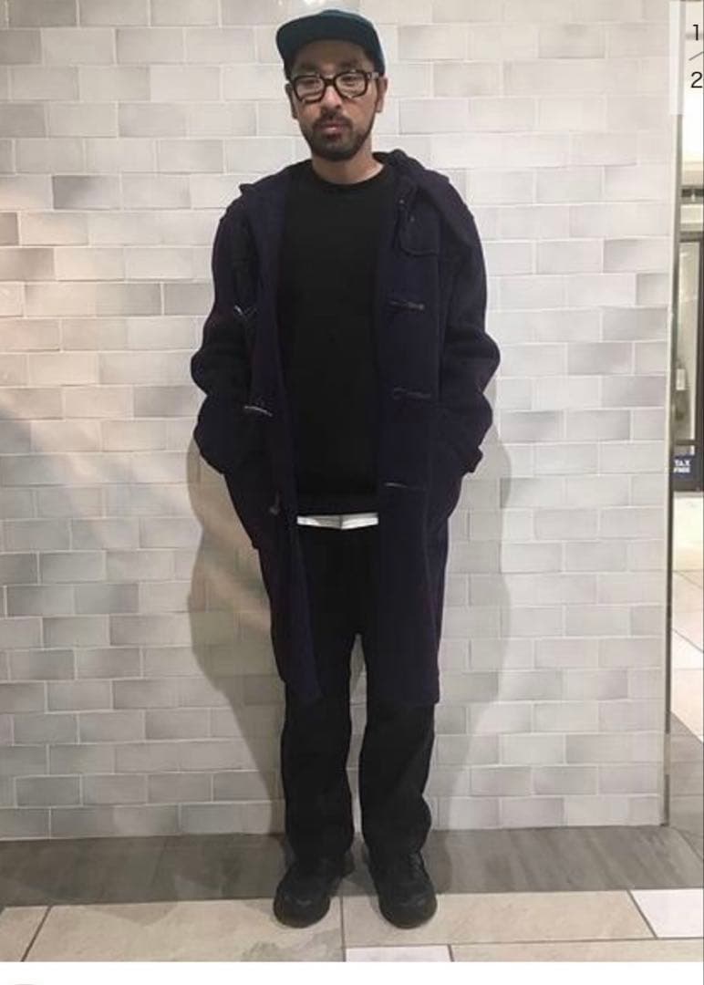 ジャーナルスタンダード×モンゴメリーダッフルコートブラックサイズ40未使用