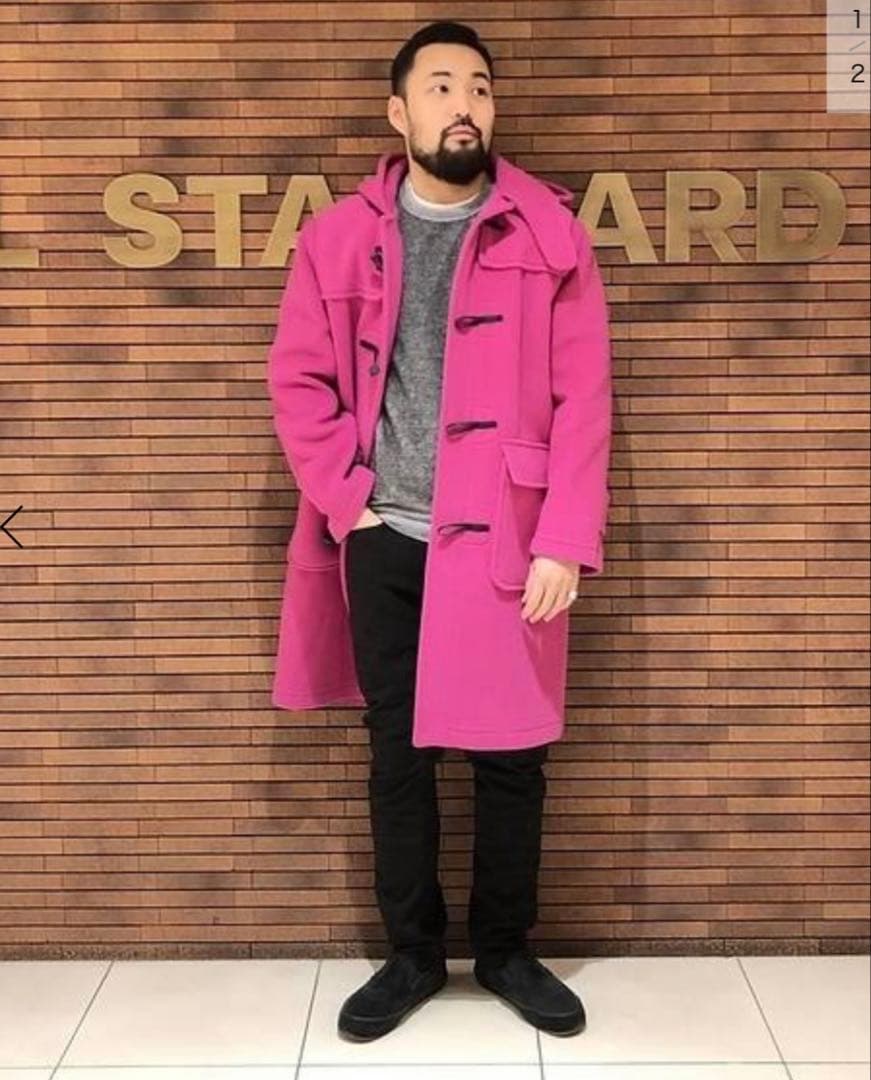 ジャーナルスタンダード×モンゴメリーダッフルコートブラックサイズ40未使用