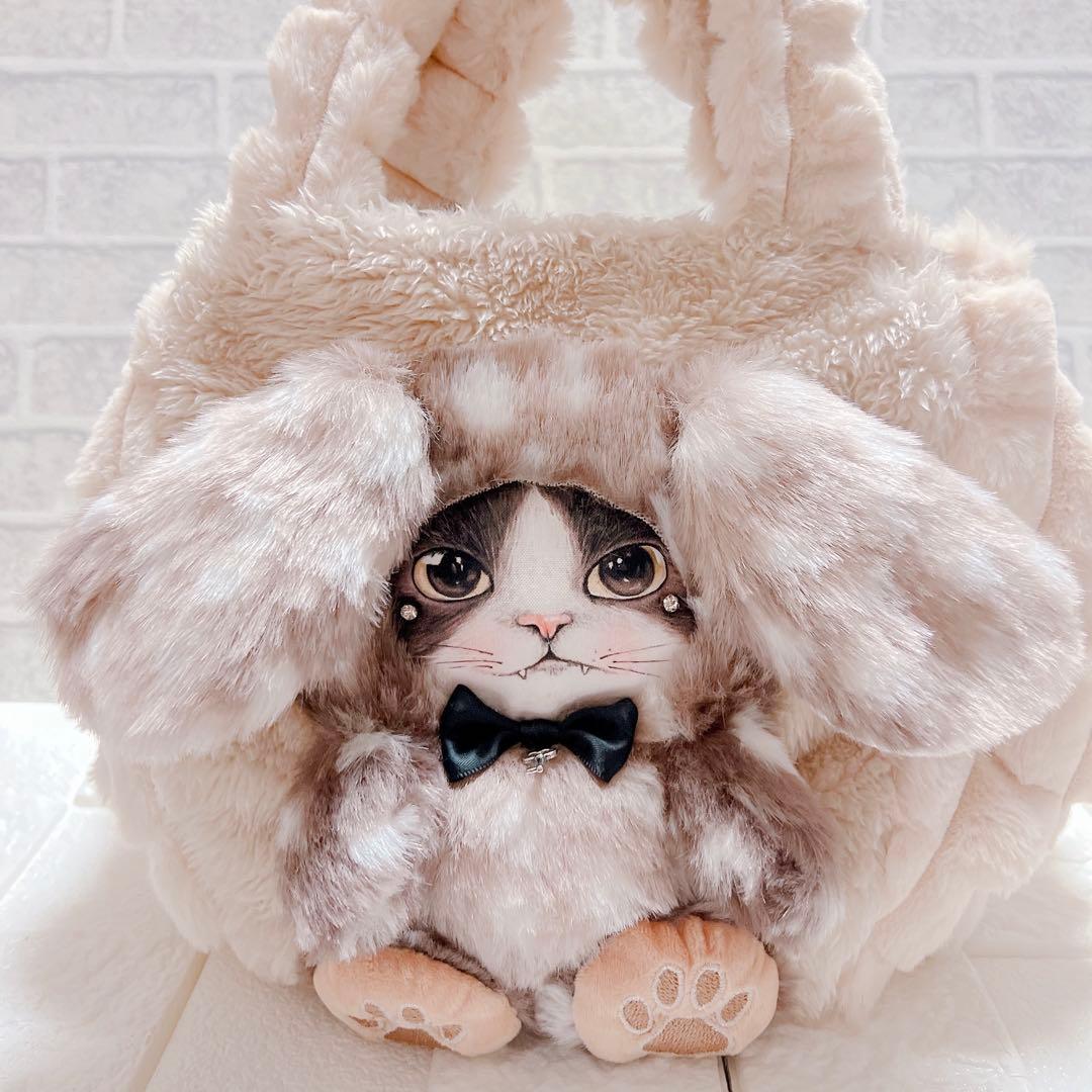 コヤンイ サムチョン トートバッグ ロップイヤー ジョーズ 猫 垂れ耳ちゃん