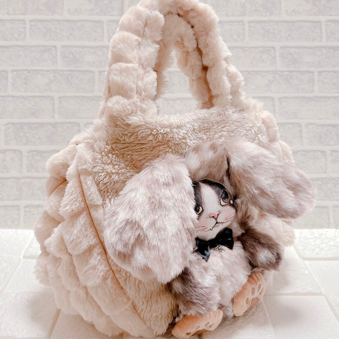 コヤンイ サムチョン トートバッグ ロップイヤー ジョーズ 猫 垂れ耳ちゃん