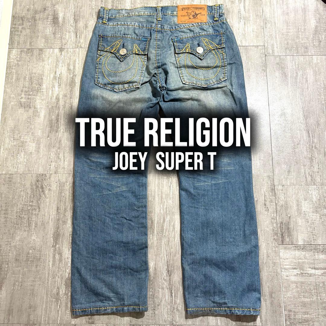 TRUE RELIGION joey super t ワイド　y2k XL