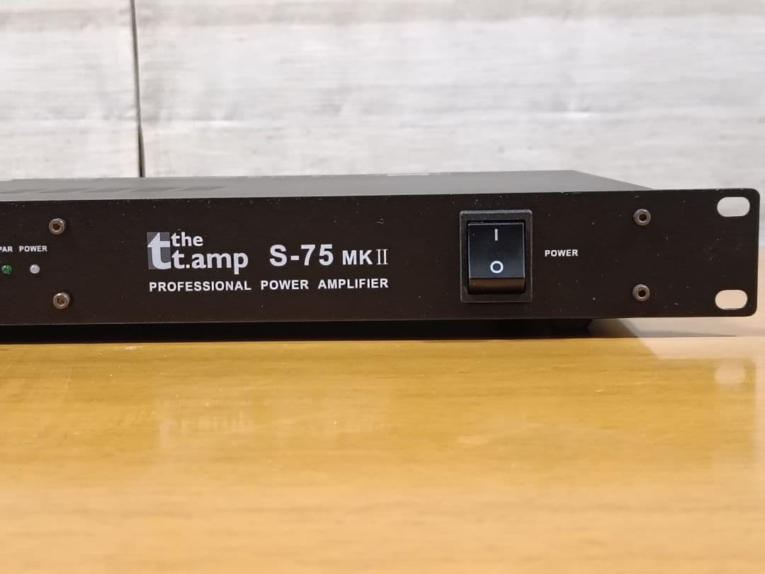 Thomann S-75 mk2 トーマン パワーアンプ【動作確認OK】