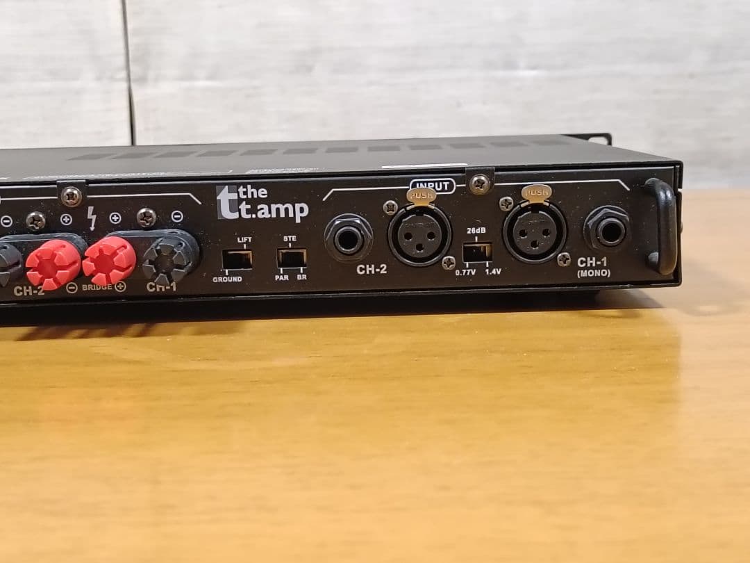 Thomann S-75 mk2 トーマン パワーアンプ【動作確認OK】