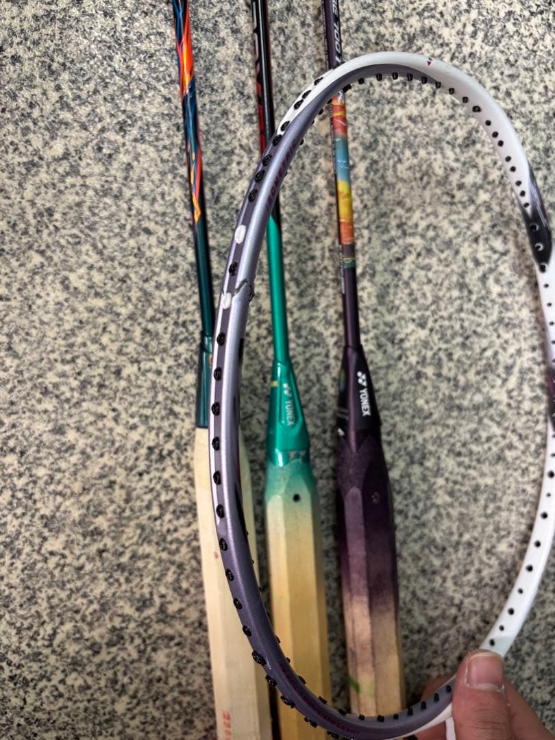 バドミントンラケット　ジャンク品　まとめ