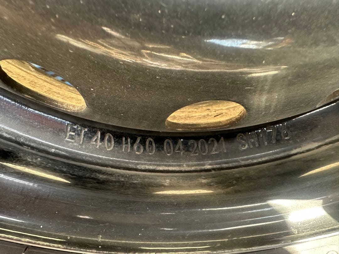 スタッドレスタイヤ付き　155/65R14 スチールホイール 4本セット