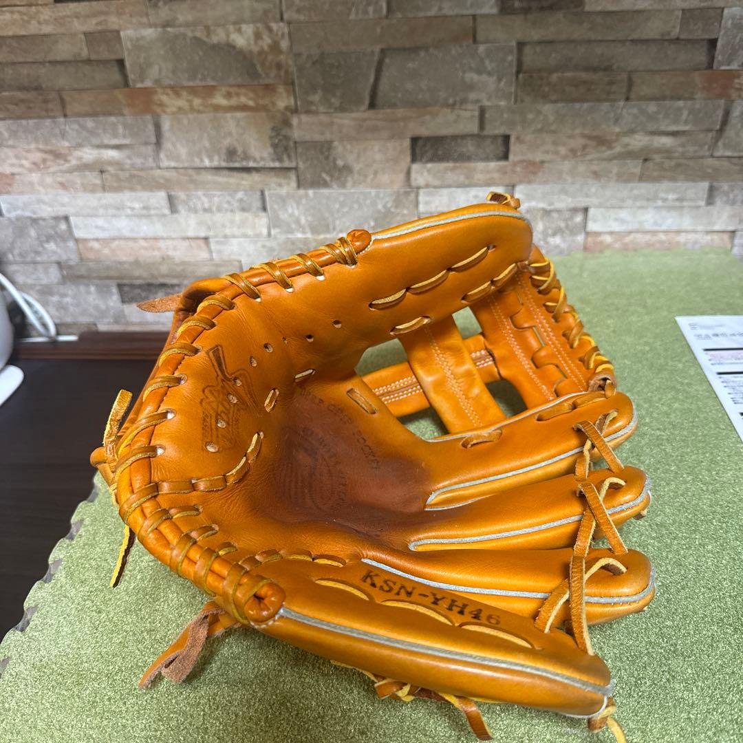 Slugger Aggressive 軟式用グローブ オレンジ