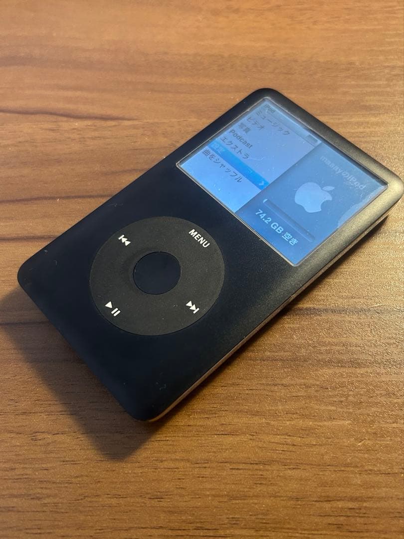iPod A1238 Classic 80GB 美品 動作確認済み ケーブル付