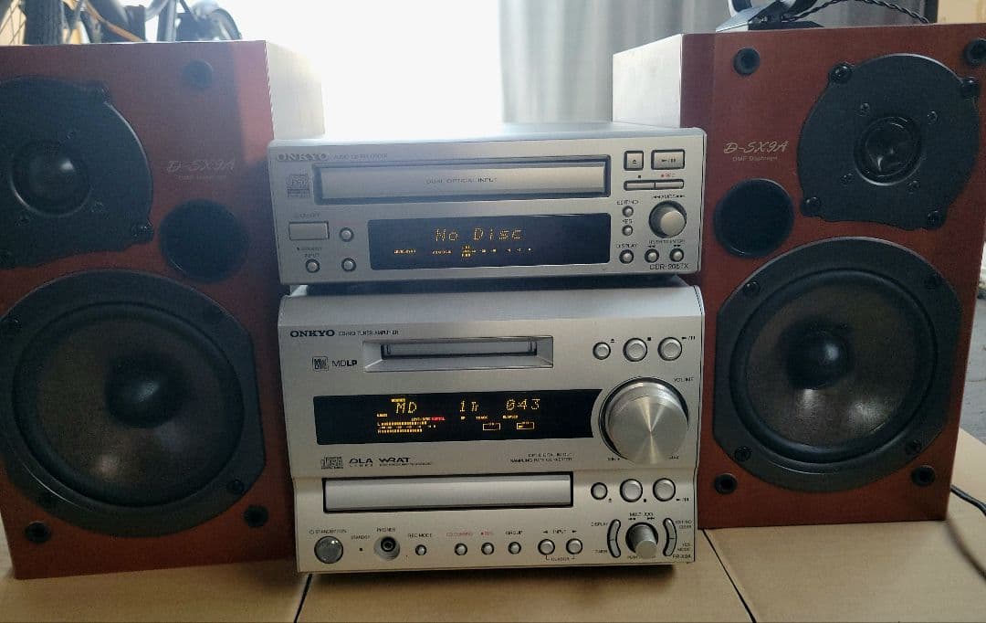 ONKYO FR-X9A ミニコンポ＋CDR-205TX 訳あり