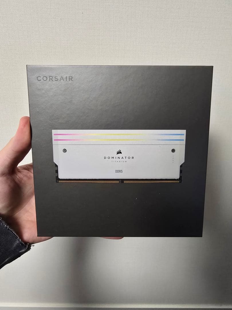 CORSAIR DOMINATOR TITANIUM メモリ 64GB ホワイト