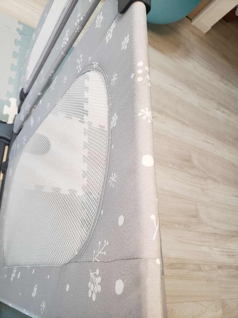 おくトビラ 木の実柄 サイズS ベビーフェンス ベビーゲート　日本育児【美品】