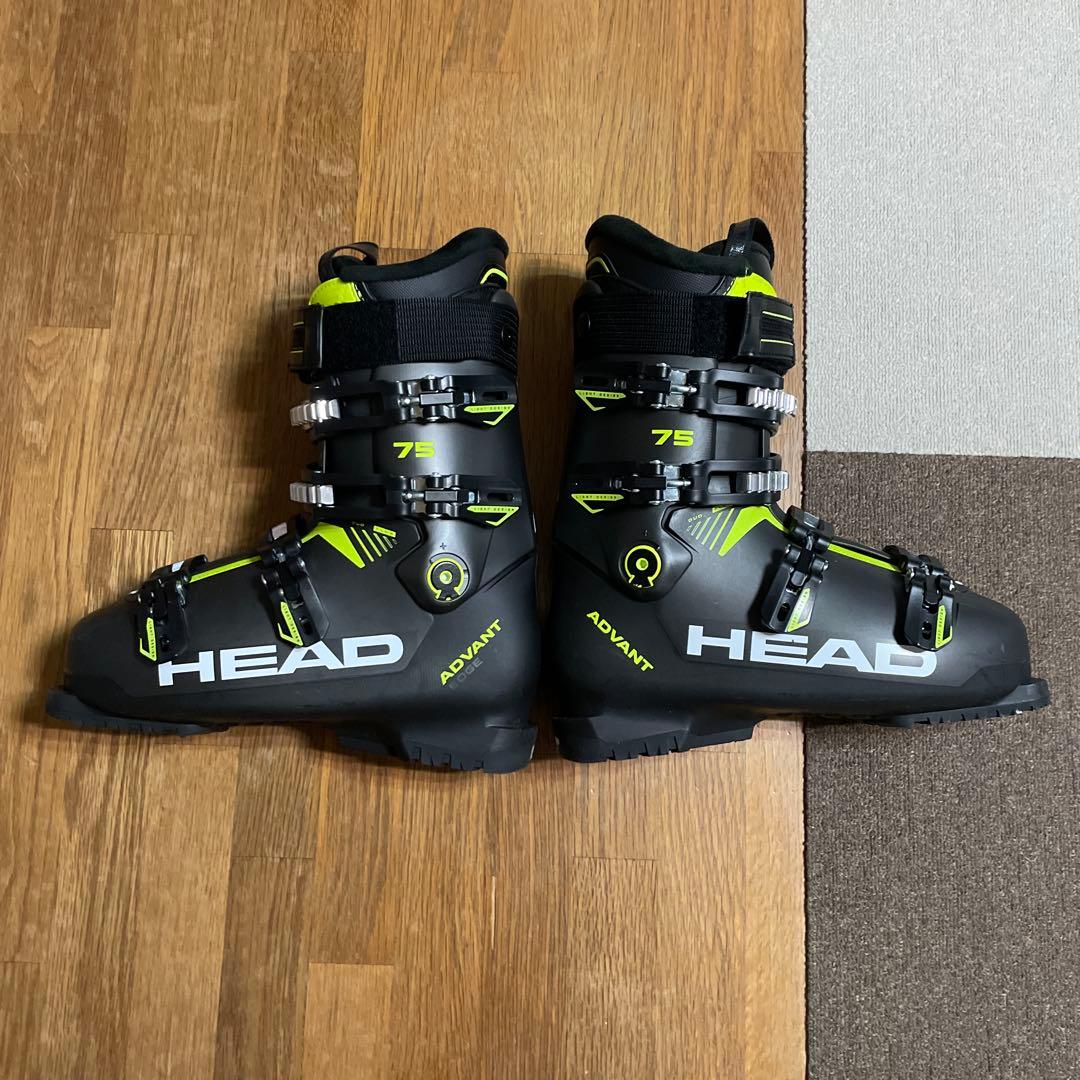HEAD ADVANT 75 スキーブーツ 黒/緑