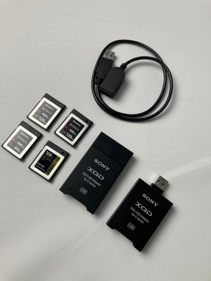 SONY Lexar XQDカードセット 128GB×3 64GB×1