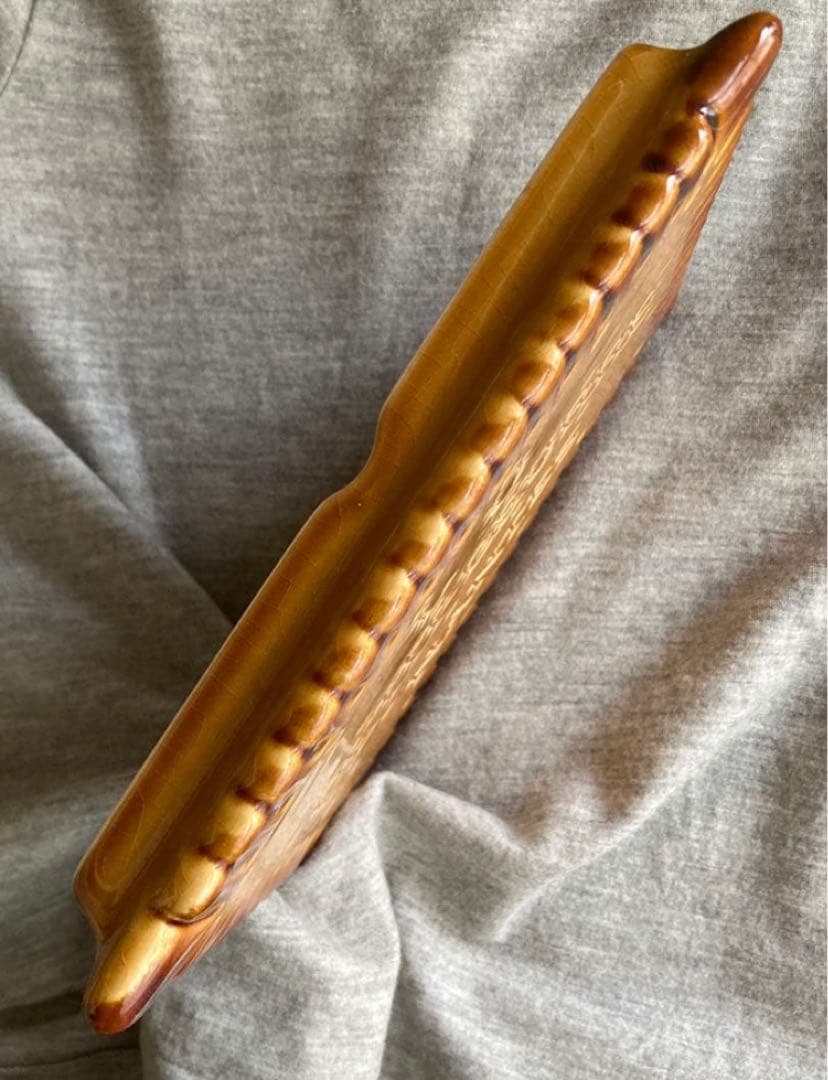 LU ビスケット 陶板 陶器 プレート 鍋敷き フランス製 蚤の市 アンティーク