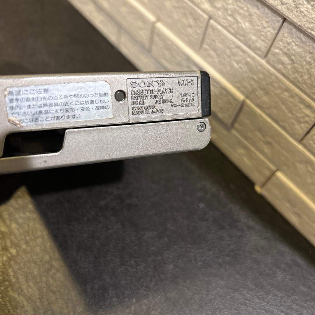 SONY WALKMAN カセットウォークマン　WM-2