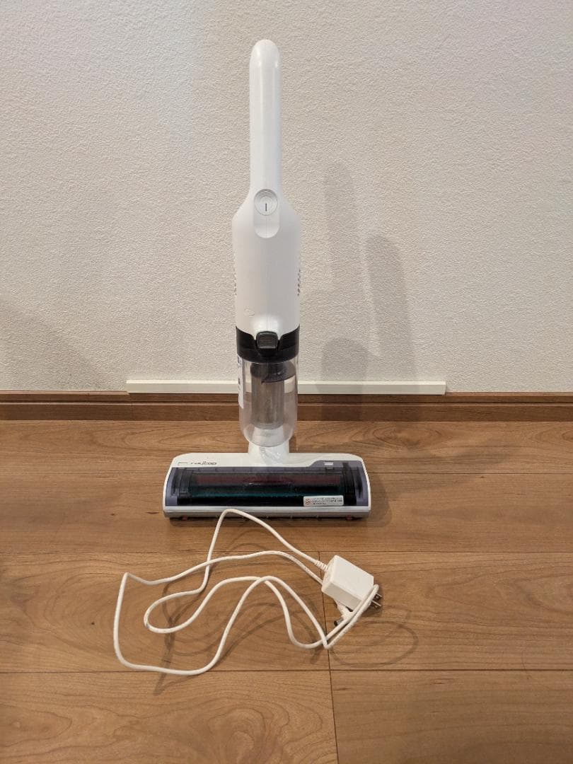 RAYCOP 布団クリーナー コードレス 白 充電器付