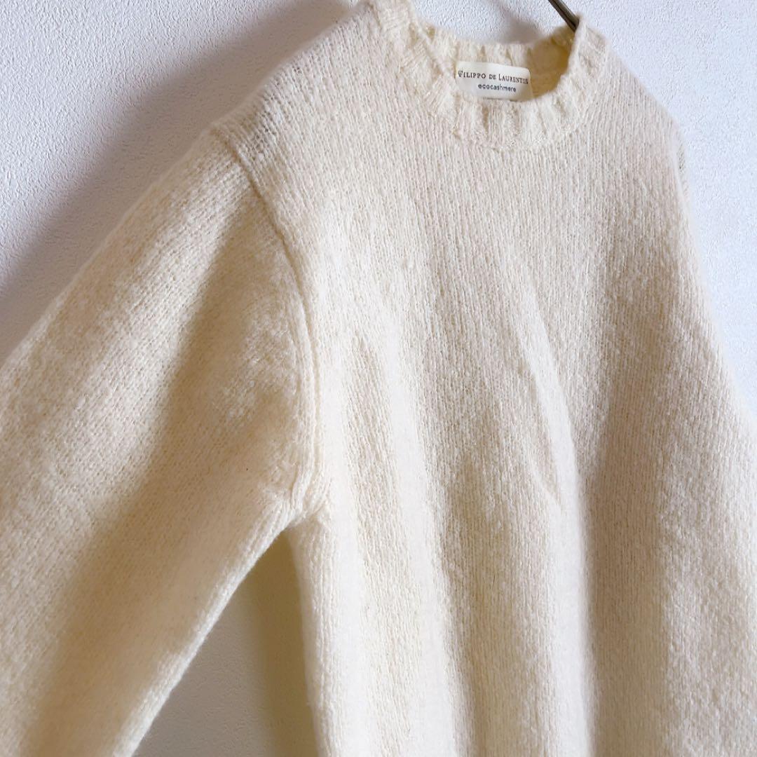 filippo de laurentiis ウールカシミヤニット サイズ46