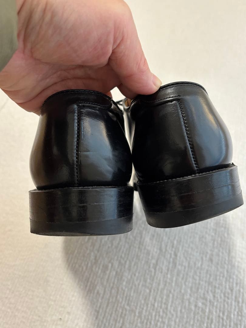 【美品】ALDEN オールデン コードバン　プレーントゥ　ブラック