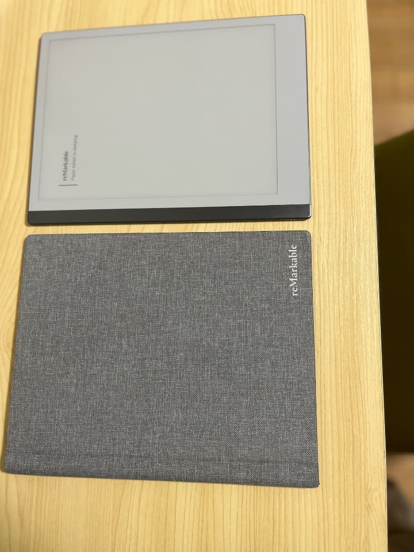 Remarkable2本体、ペン、本体カバーのセット