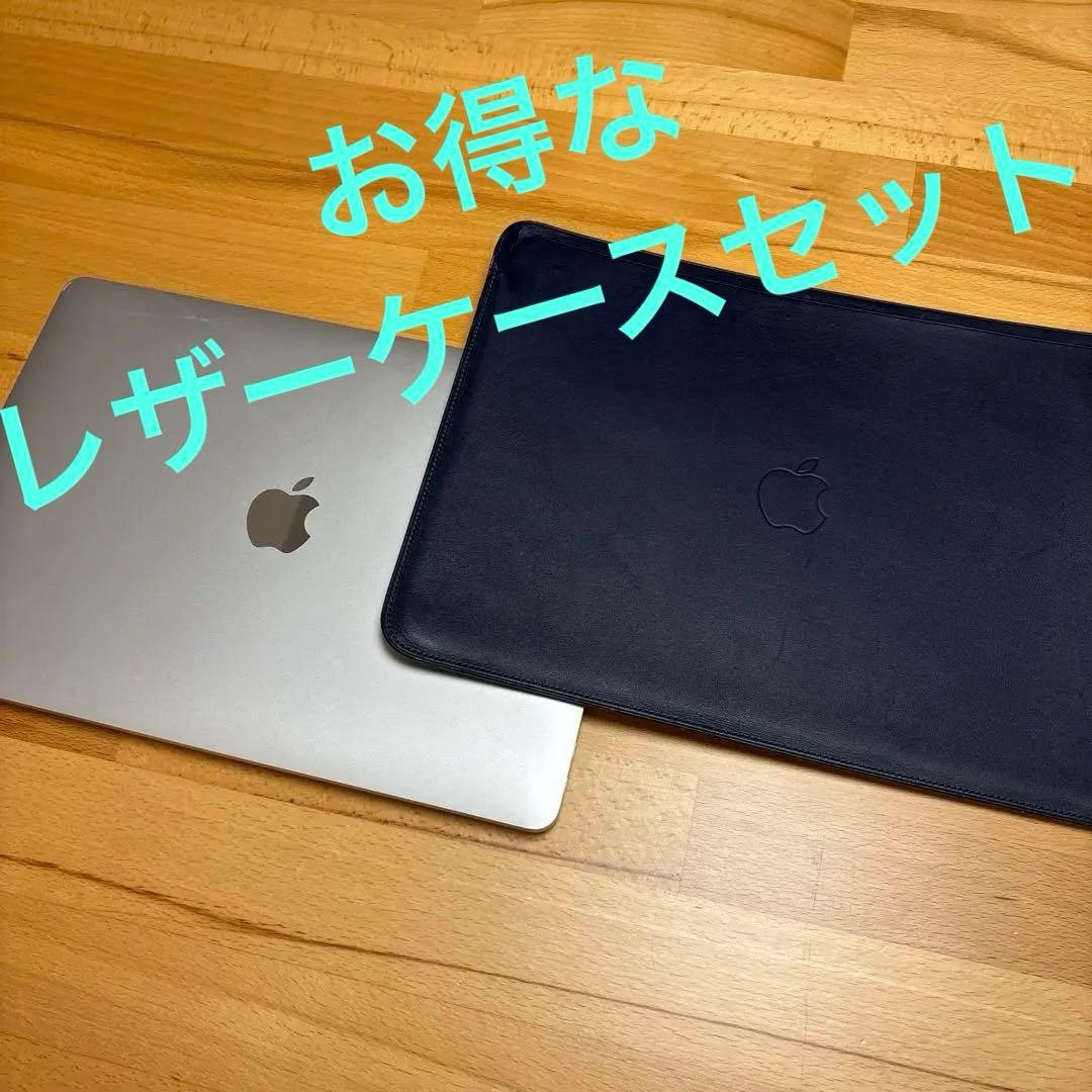 り*う様 【お得セット】美品 MacBookAir 2020モデル＋純正レザーケ