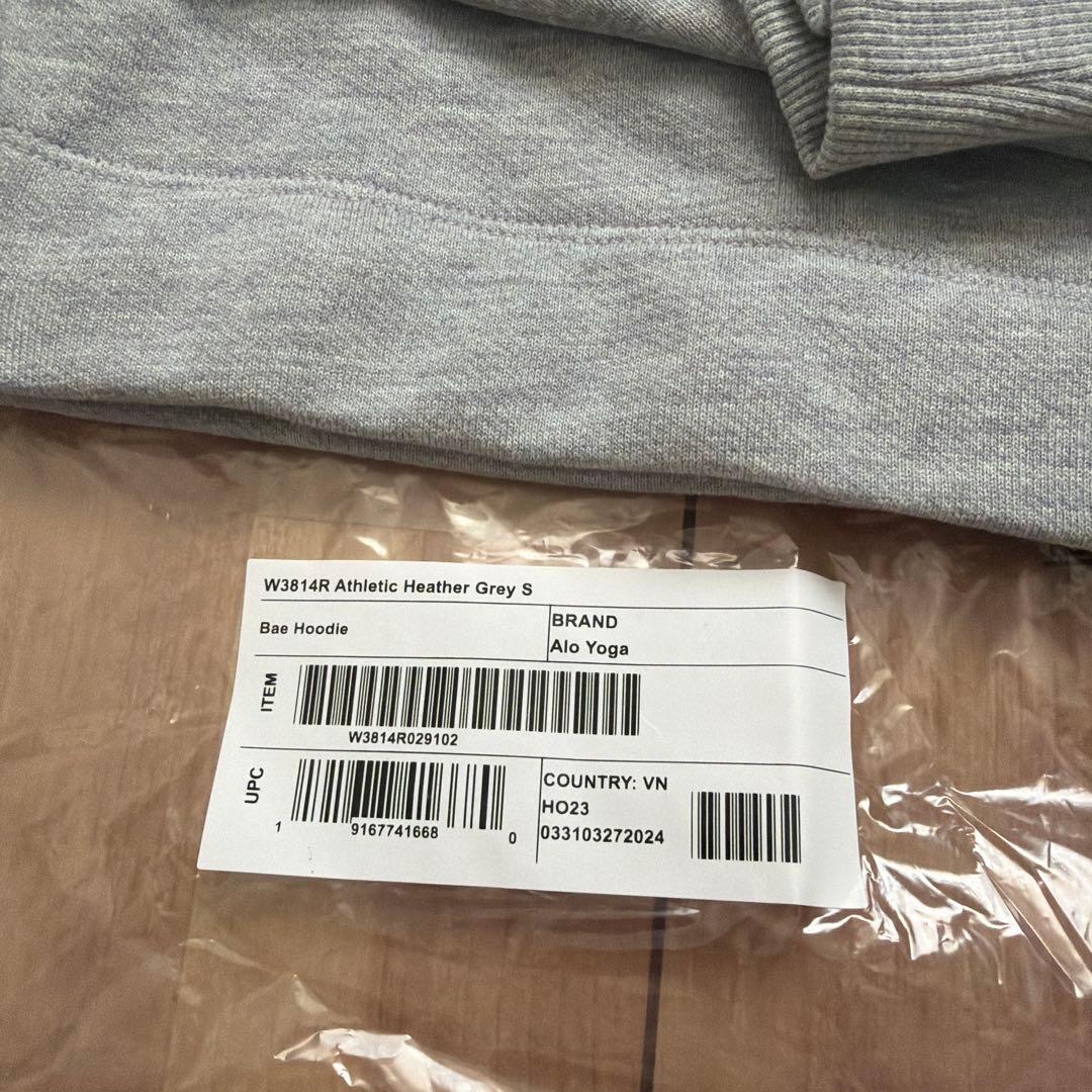 alo アロ　ベイフーディ　トレーナー　正規品　新品