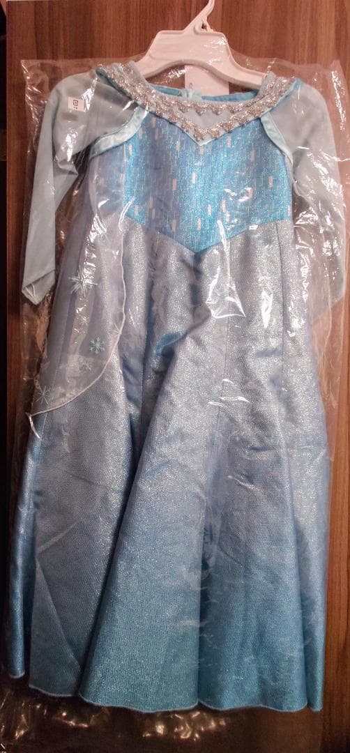★新品未使用★ビビディバビディブティックドレス(エルサ)110cm　靴17㎝　他