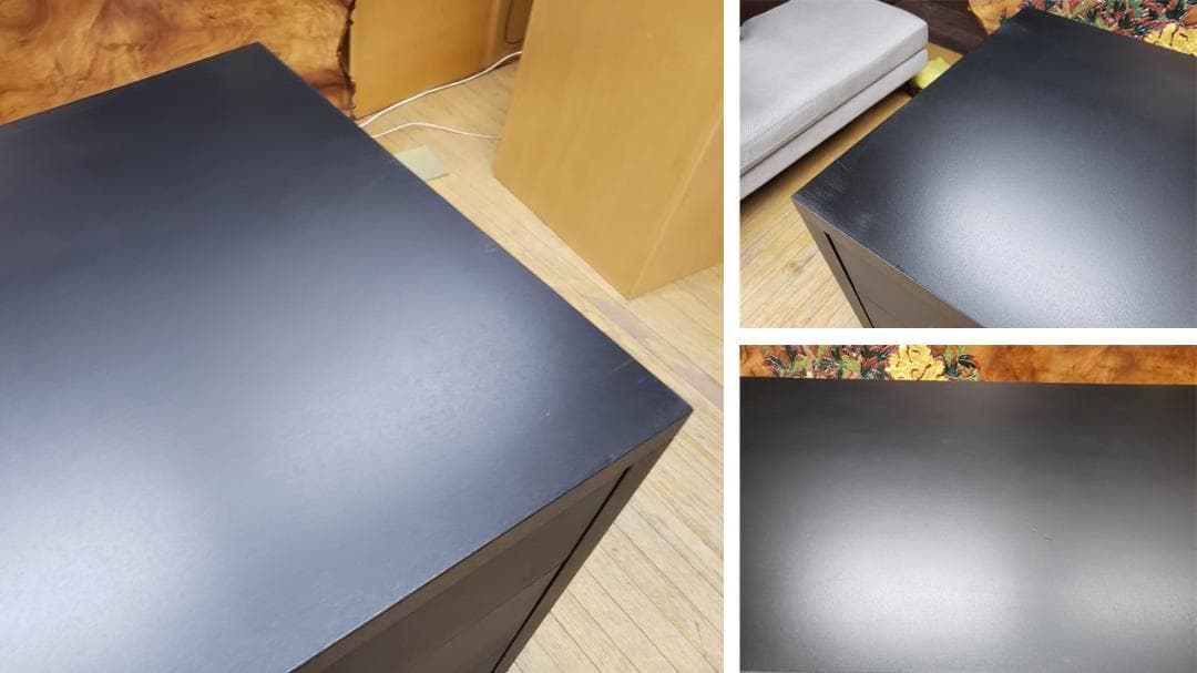 チェリー (プロフお読み下さい)　　東海家具　脚付き　四段チェスト