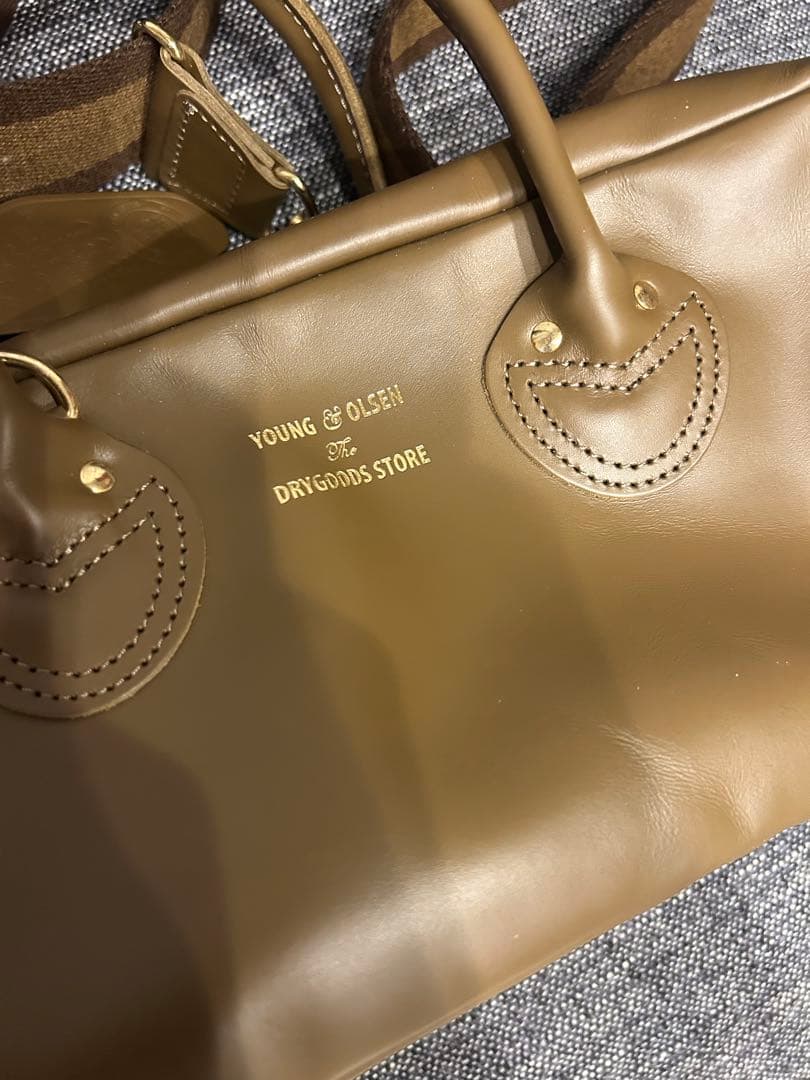 【お値下げ】ヤングアンドオルセン　フレームワーク別注 ボストンバッグ