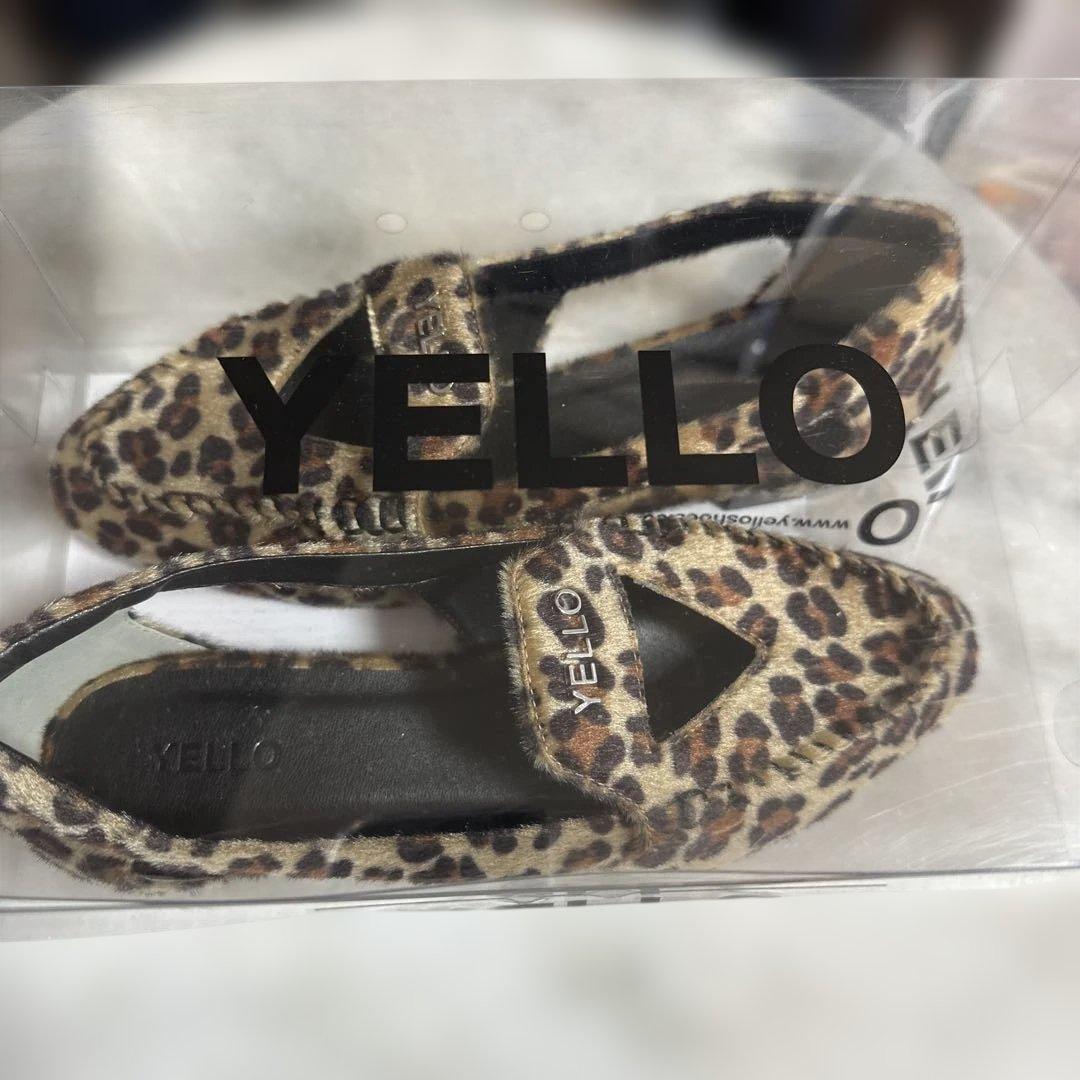 YELLO ローファー ヒョウ柄 Sサイズ 新品未使用