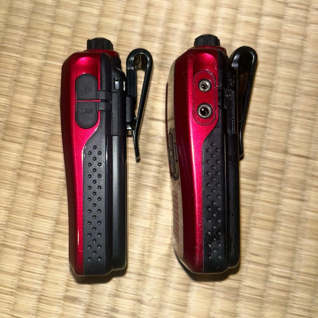 KENWOOD　特定小電力トランシーバー UBZ-LS20　本体　2台セット