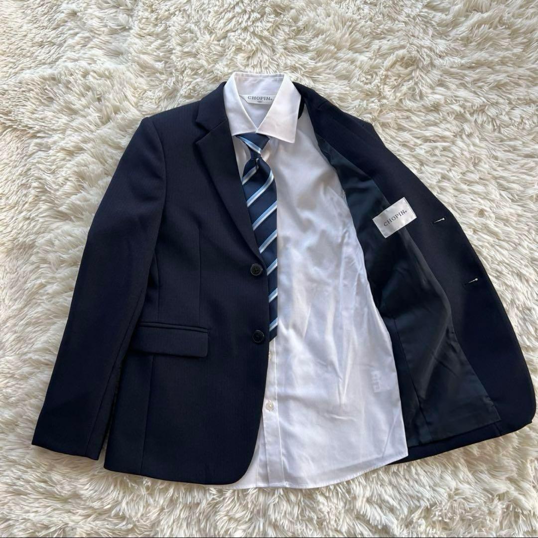CHOPIN ショパン　フォーマル　男の子　卒服　150 ネイビー