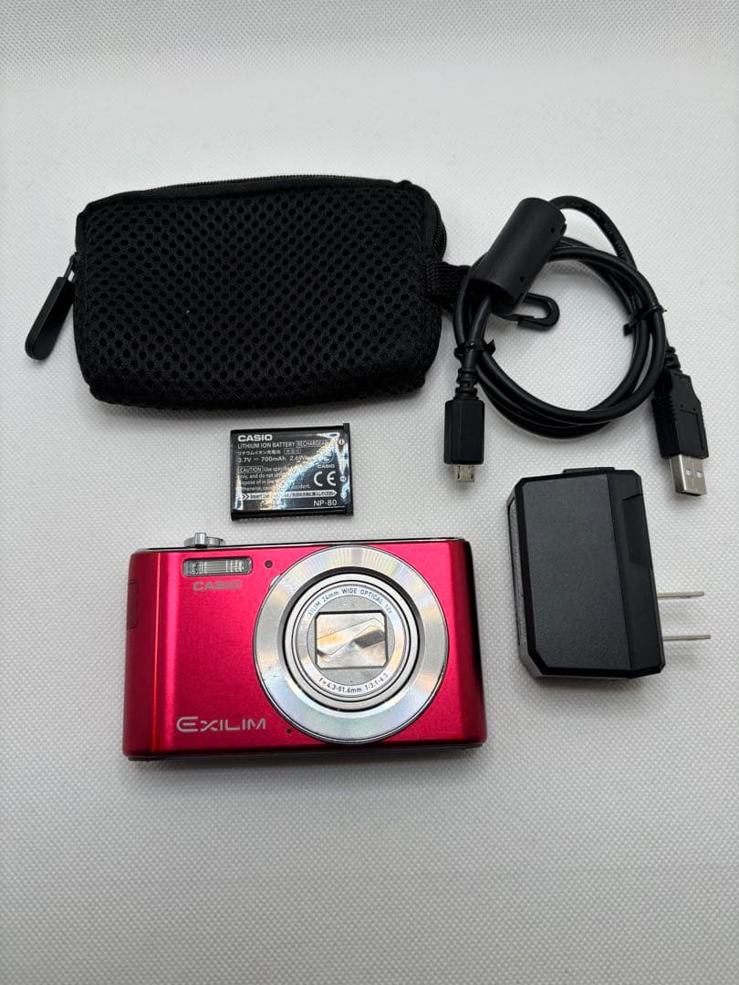 CASIO カシオ EXILIM EX-ZS240 レッド