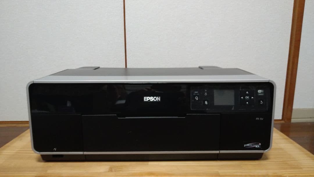 【美品・ジャンク】EPSON PX-5V（新品インク装着済・おまけ多数）
