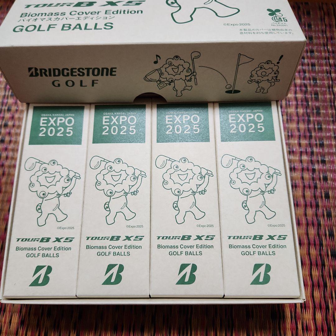 ツアーb xs tourb 大阪 関西 万博 限定 ブリヂストン ゴルフボール
