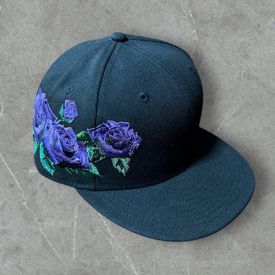 NEWERA×エル・デスペラード　コラボキャップ　紫薔薇