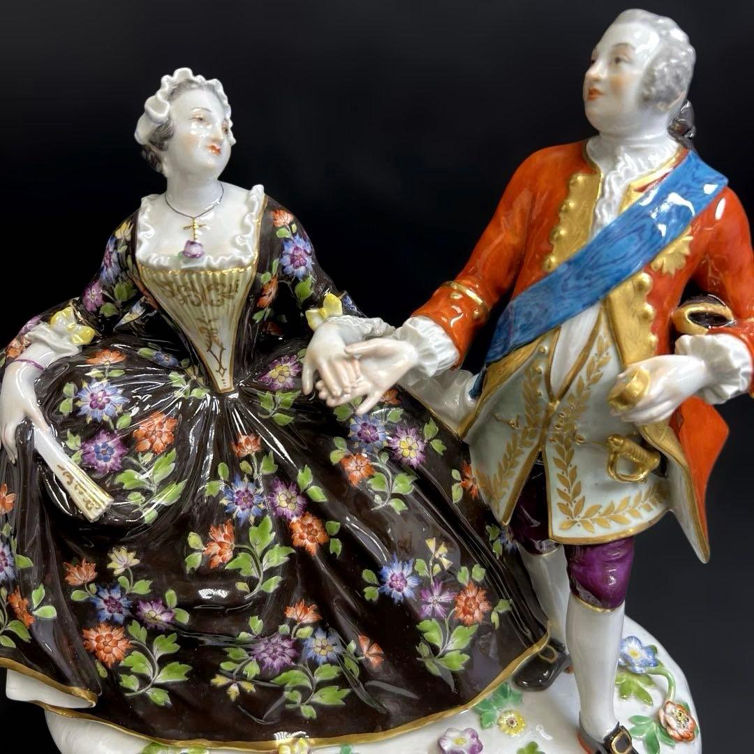 専用マイセン　アウグストⅢ世とマリア　東Y8-0130☆2Fトトコニ