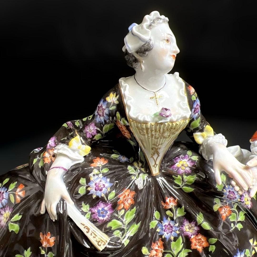 専用マイセン　アウグストⅢ世とマリア　東Y8-0130☆2Fトトコニ