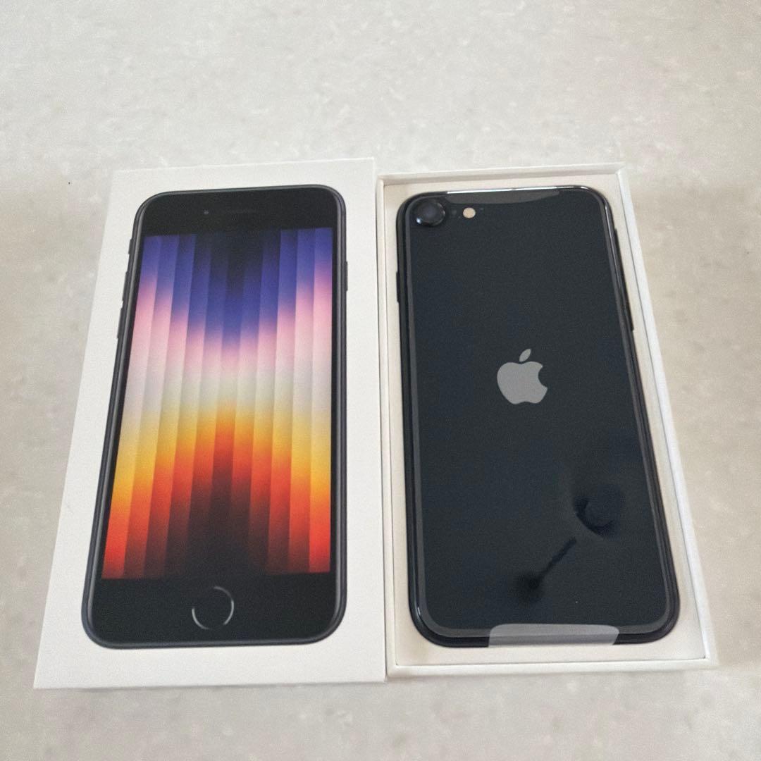 iPhone SE (第3世代) midnight 64GB本体　【新品未使用】