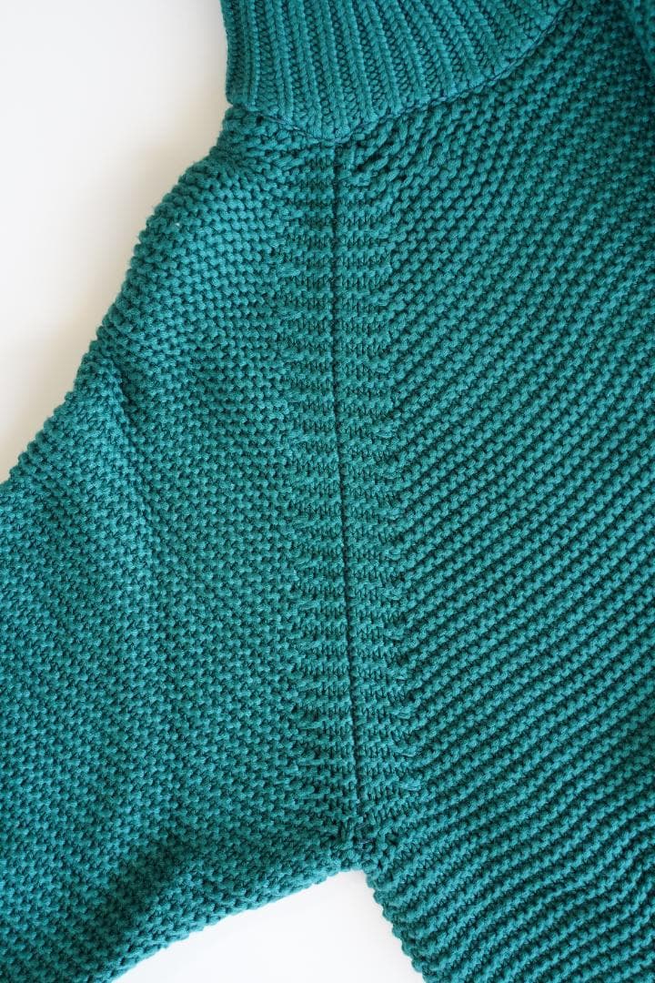 C.E（シーイー）MOCK TURTLE KNIT 21AW M グリーン