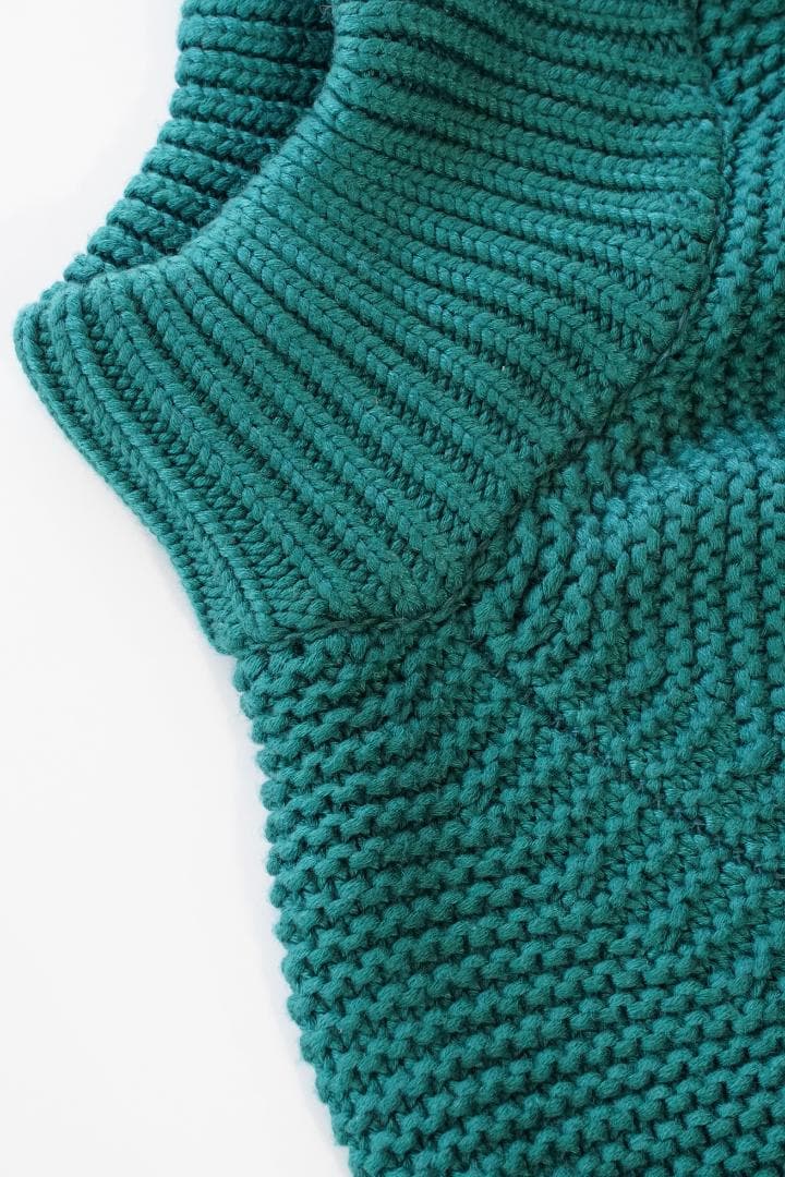 C.E（シーイー）MOCK TURTLE KNIT 21AW M グリーン