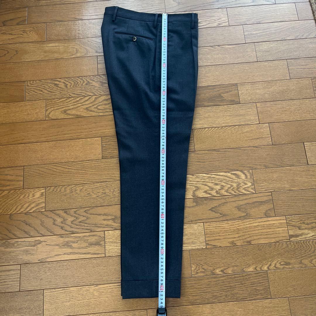 【人気】PT01 COVA FIT秋冬スラックス　チャコールグレー　46